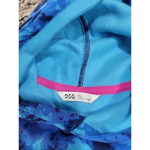 Dicks Sporting Goods Boys Size‎ XL DSG Boys Pullover Fleece Blue/Black - Picture 2 of 7